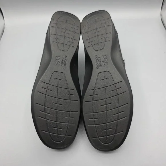 SAS Shoes Womens 9M Black Roamer Loafer Tripad Comfort T-Strap Mary Jane - Picture 9 of 14